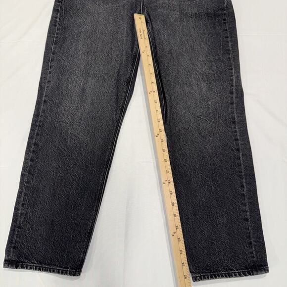 Women’s American Eagle Black Jeans Strigid Size 12 - Picture 2 of 9